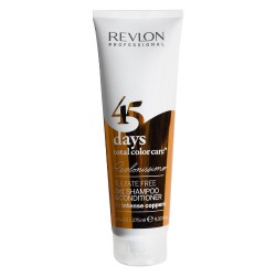 REVLONISSIMO 45 DAYS 2IN1 Šampon in balzam z dodanimi pigmenti INTENSE COPPERS