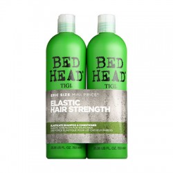 BH Elasticate Twins Proteinski šampon in balzam za vse tanke in krhke lase + DARILO TIGI dežnik